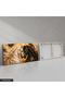 Gold-Glittered Black-and-White Horse One-Piece Canvas - Canvas Painting - 5