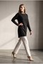 Off-Shoulder Zippered Women's Mercerized Tunic - 5