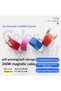 240W Magnetic Charging Cable, Self Organized Fast Charging Type-C Data Cable, Absorption Coiled Phon - 8