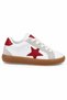 Unisex Rubber Sole, Lace-Up Casual Sneakers for Girls and Boys with Star Details - 3