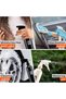 White and Black Spray Kit - Set of 2 (500ml Each) - Adjustable Lockable Nozzles, Refillable Empty Pl - 5