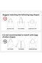 Bag Organizer Insert, Small 24 Size Multi Pocket Satin Handbag Liner, Drawstring Inner Storage Pouch - 7