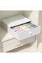 Under Shelf Drawer Organizer, Underwear Organizer Drawer, 15 Cells Plastic Socks Drawer, Stackable C