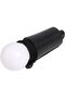 Light Bulb with 1m Pull Cord - Black LED Hanging Lamp - 2