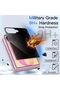 9H+ Privacy Front Screen Protector for Galaxy Z Flip 8, 2-Pack - 5