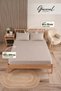 Vita | 100% Cotton Double-Size 3-Piece Fitted Sheet Set | | Pillowcase | Fitted Sheet | Bed | Home Textiles - 180 x 200 cm
