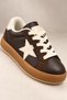Unisex Rubber Sole, Lace-Up Casual Sneakers for Girls and Boys with Star Details - 6