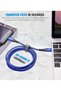 كابل USB-C [عبوة من قطعتين، 1 متر]، كابل شحن سريع بقوة 60 واط مضفر من النايلون من USB-C إلى Type-C لهواتف iPhone 15 و16 - 4