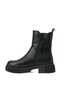 Women's Fleece-Lined Chelsea Boots with Zipper - 4