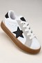 Unisex Rubber Sole, Lace-Up Casual Sneakers for Girls and Boys with Star Details - 5