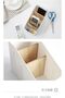 Wood Desktop Storage Organizer Remote Control Holder Multi-Compartment Pen Stationery Makeup Contain - 6