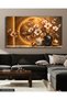 Ceramic Vase with an Elegant Flower on a Branch, Single-Piece, Unlit Canvas - Canvas Painting - 7