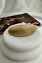 France Handmade Bone Oval Automatic Hair Clip (9 cm) - 3