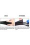 Braided Cable Management Sleeves, Self-Wrapping Wire Loom Tubing Cord Protector, Split Design for Ea - 5