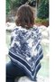 Animal Patterned Cotton Shawl