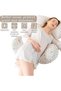 Pregnancy Pillow, Maternity Pillow Side Sleeper Pregnancy Support Pillow Adjustable Bed Wedge Pillow - 4