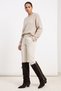 LONZA Brown Suede Women's Chunky-Heeled Boots with Zip Detail - 3