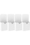 Magnetic Pen Holder, 4-Pack, Whiteboard Organizer, White