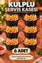 Mini Round Potatoes & Chips Serving Set, 6-Piece Set