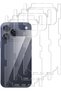 3 Pack Back Screen Protector for iPhone 17 Pro Max, Soft TPU Hydrogel Back Protector Film, Ultra-Thi