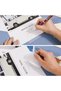100pcs Transparent Sticky Notes Self-Stick Note Pads, Clear Notes 75mm*75mm Transparent Self Adhesiv - 7