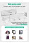 Tablet Wall Mount Holder, 360° Rotating & Tilting, 2 Install Options (Adhesive for Smooth Walls, Dri - 2