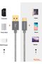 كابل USB A إلى C مضفر بطول 1.6 قدم للشحن السريع بقوة 3 أمبير - 8