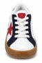 Unisex Rubber Sole, Lace-Up Casual Sneakers for Girls and Boys with Star Details