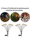2 Pack Solar Swaying Lights Wind Motion Garden Stakes - 7