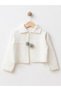 Girls' Knit Dress Set with a Pom-Pom Cardigan - 6