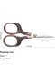 2 Pack Small sharp scissors, 5 Inch Precision Scissors,Razor Sharp Blade Shears for Craft Embroidery - 4