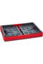 32L Foldable Basket, Collapsible Storage Crate, Red, IFCRFL001RD - 4