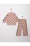 PRINTED 3-STRAND GIRLS' SET - 2