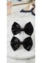 Satin Bow Hair Clip Set of 2 for Girls – Tiara Hair Clips (Hair Clips)