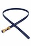 Women's Thin Buckled Belt with Bow Detail – Stylish Belt for Pants and Dresses, Available in Gold and Silver Buckle Options - 3