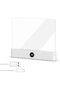 Book Light,Rechargeable Clear LED Flat Reading Light