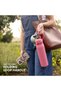 Water Bottle with Straw & Handle | 24oz | Checkered - 7