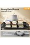 Underbed Storage Containers with Wheels, Large Under Bed Drawers, Rolling Organizer with Removable L - 4