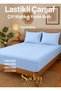 BABY BLUE ELASTIC Bed Sheet + Pillowcase Set, Cotton Ranforce Fabric - 2