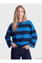 TWO MT SHOP QUALITY LCW Vision Navy Oversized Women's Thick Sweatshirt