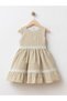 Girls' Knit Dress Set with a Pom-Pom Cardigan - 4