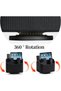 Leather Remote Control Holder, 360 Degree Rotating Desk Organizer Storage Table Remote Caddy, Spinni - 5