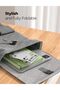 Dual Folding Cell Phone Stand, Fully Adjustable Foldable Desktop Phone Holder Cradle Dock Compatible - 5