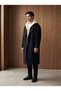MEN'S WINTER COAT WITH REMOVABLE HOOD AND MELTON COAT TRIM