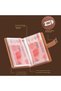كتاب تحدي توفير المال، مخطط ميزانية بـ 100 مظروف، قفل بكلمة مرور للأمان، حافظة نقود بحجم 7 × 4.2 بوصة - 3