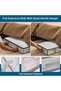 2 Pack Under Bed Storage Containers Bins, Large Moisture-Proof Capacity Clothes Blanket Underbed Sto - 4