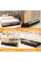 Underbed Storage Containers with Wheels, Large Under Bed Drawers, Rolling Organizer with Removable L - 2
