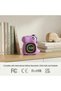 Visual Timer for Kids, تايمر, Purple Dinosaur Rechargeable,LED Countdown Clock with Rainbow Progress - 6