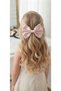 Satin Bow Hair Clip Set of 2 for Girls – Tiara Hair Clips (Hair Clips)