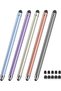 2 in 1 Universal Stylus Pen for All Touch Screen 5 Pack